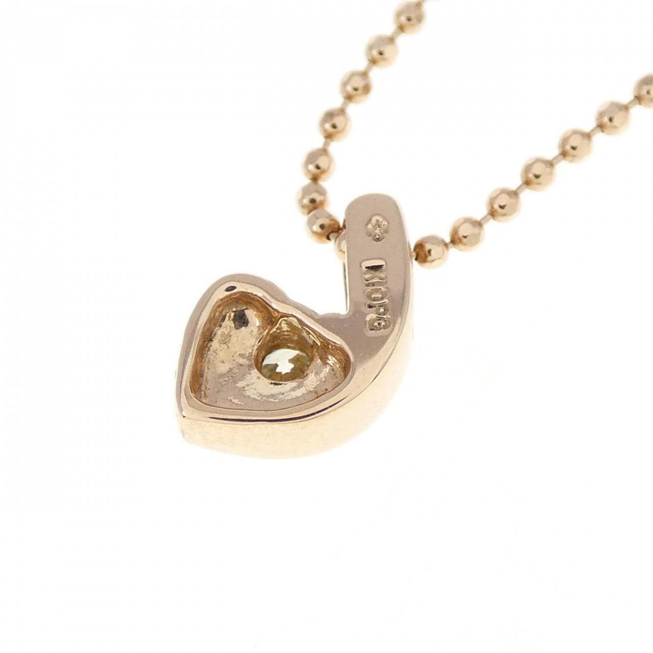 K10PG ダイヤモンド ネックレス 0.05CT