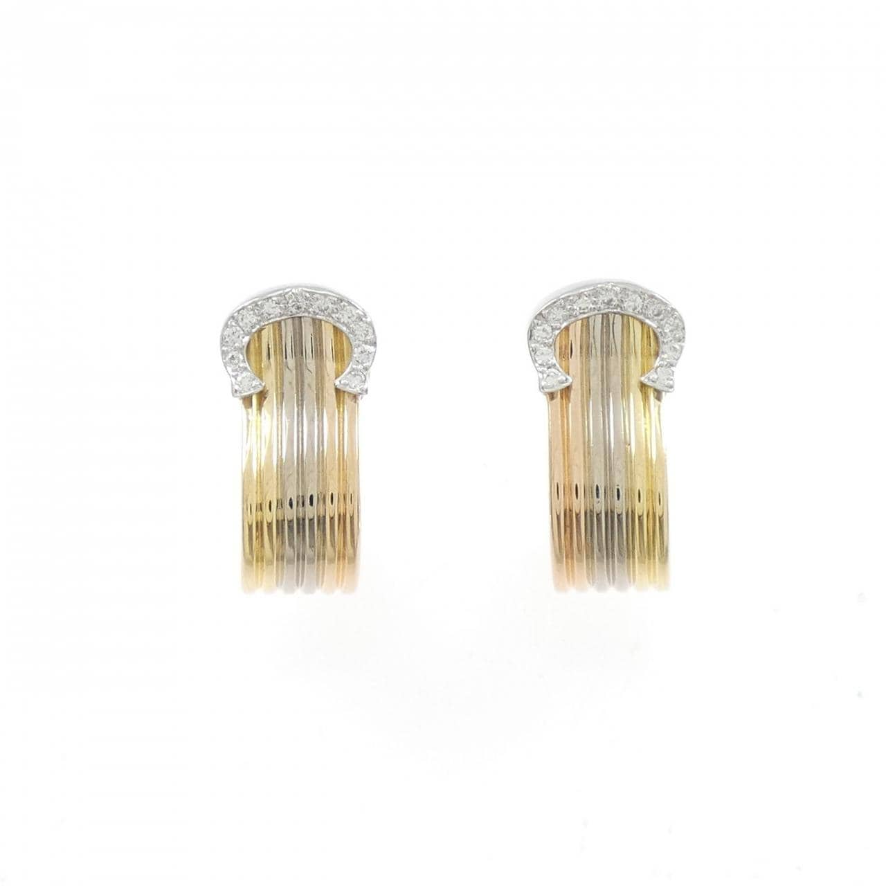 【ヴィンテージ】カルティエ 2C イヤリング