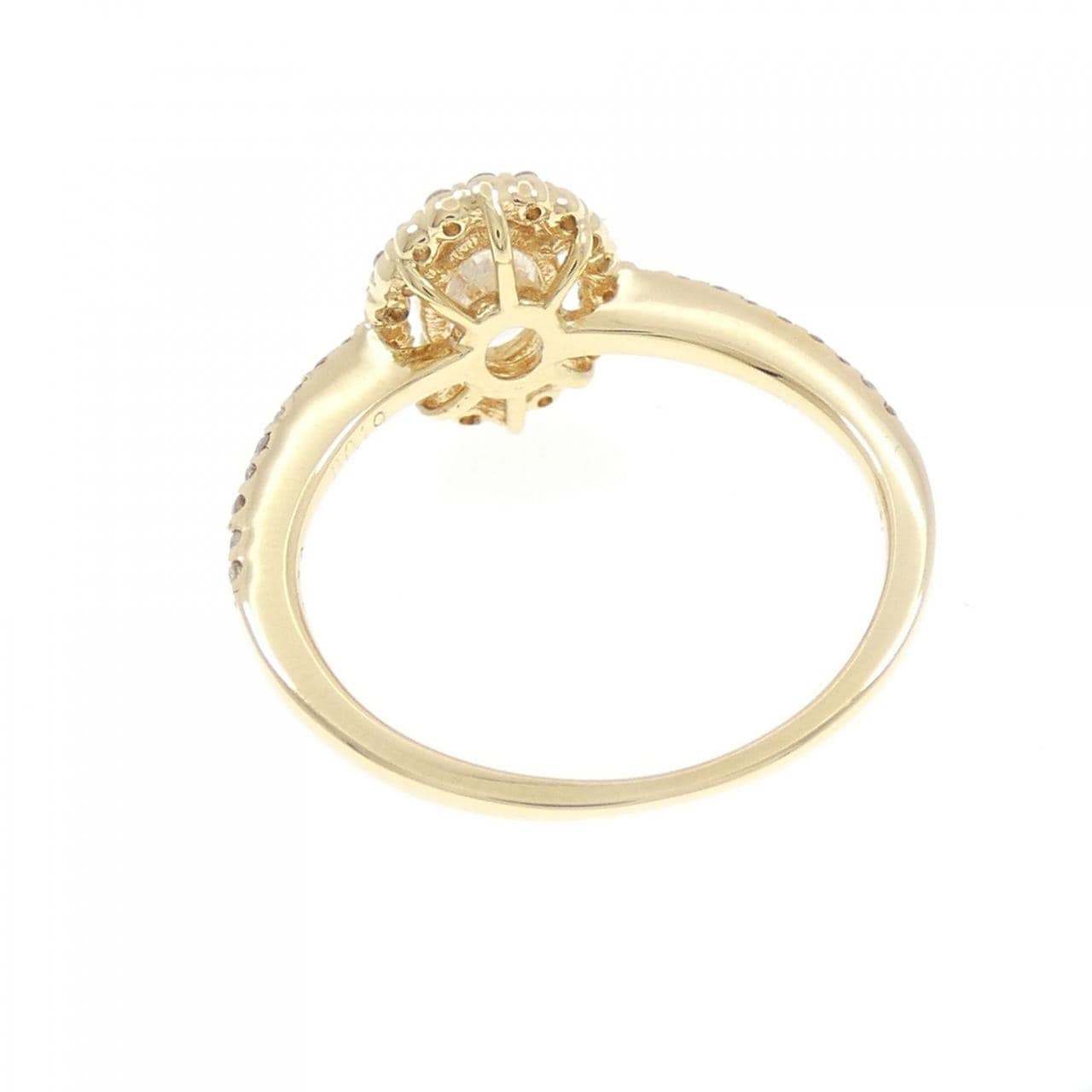 K18YG ダイヤモンド リング 0.59CT