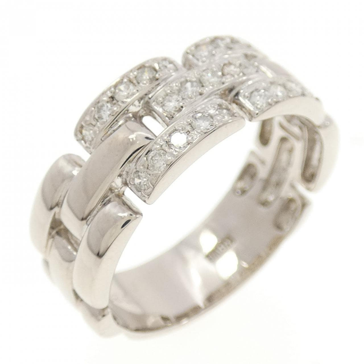 K18WG ダイヤモンド リング 0.28CT