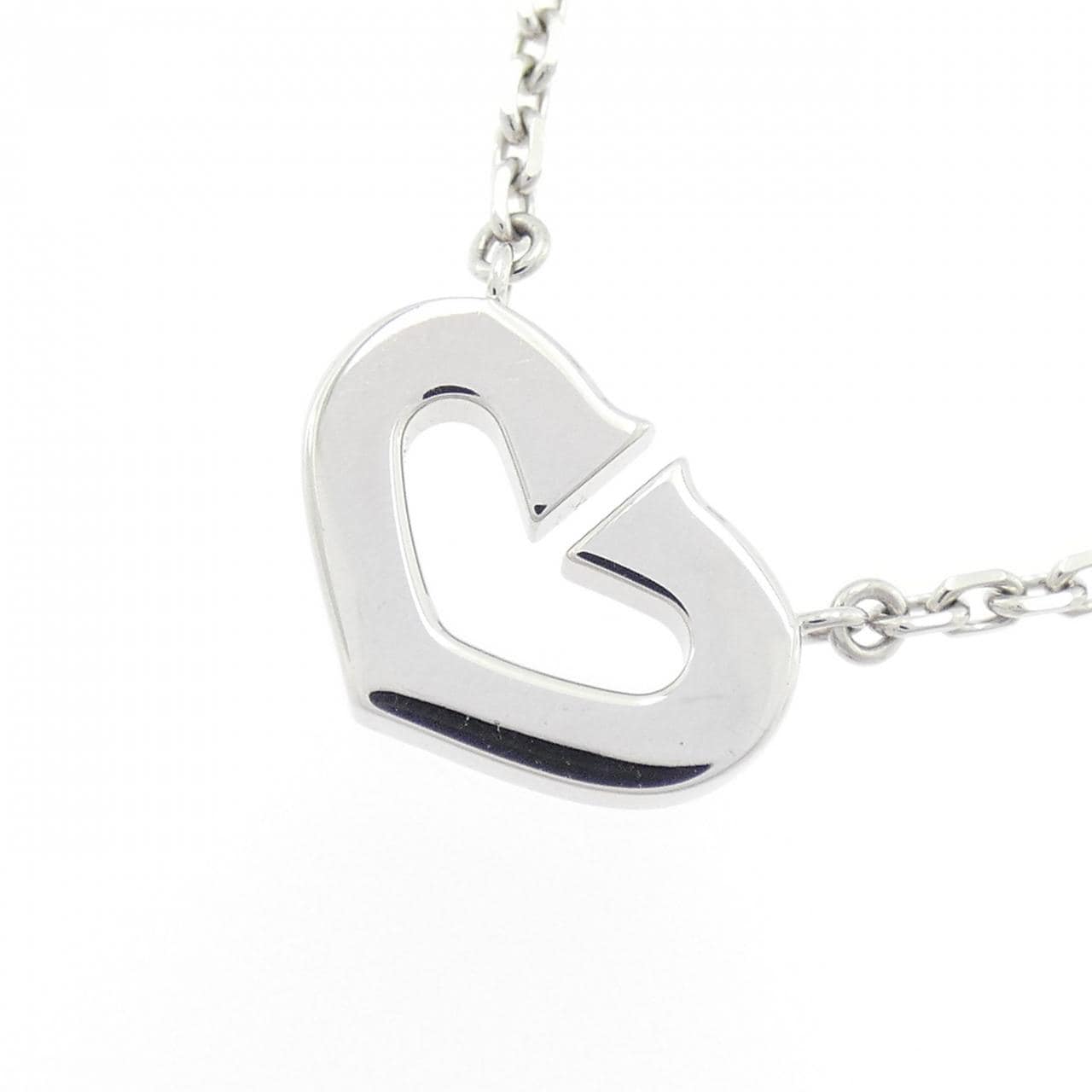 Cartier C heart项链