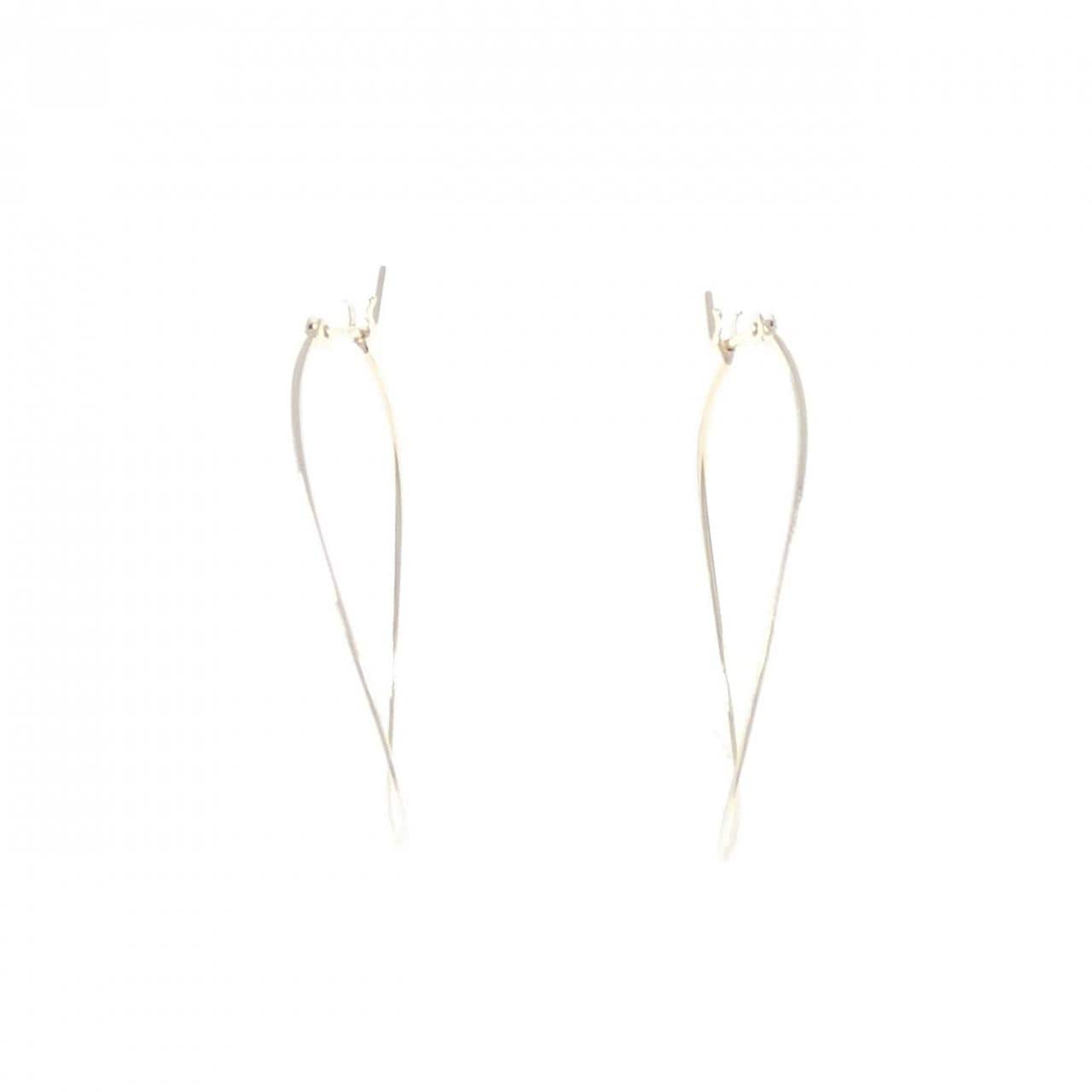 アガット K10YG ピアス