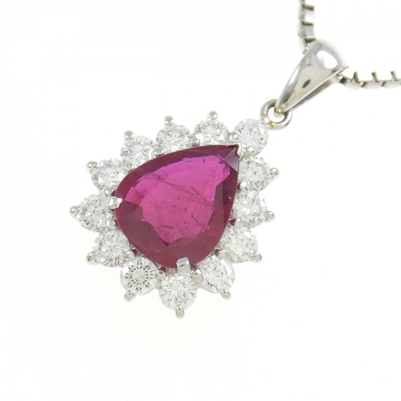 PT ルビー ネックレス 2.03CT