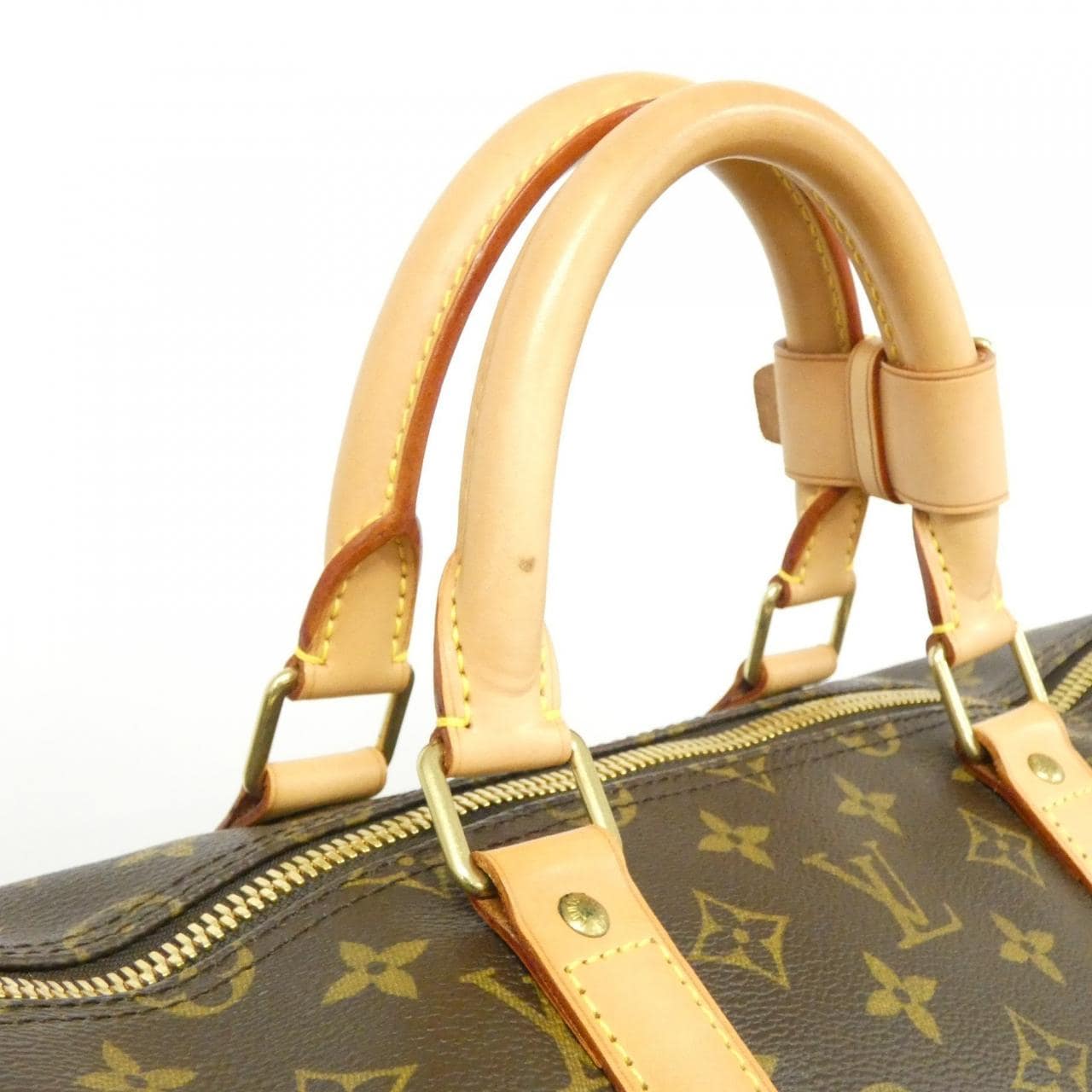 LOUIS VUITTON Monogram Keepall Bandouliere 55 公分 M41414 波士頓包