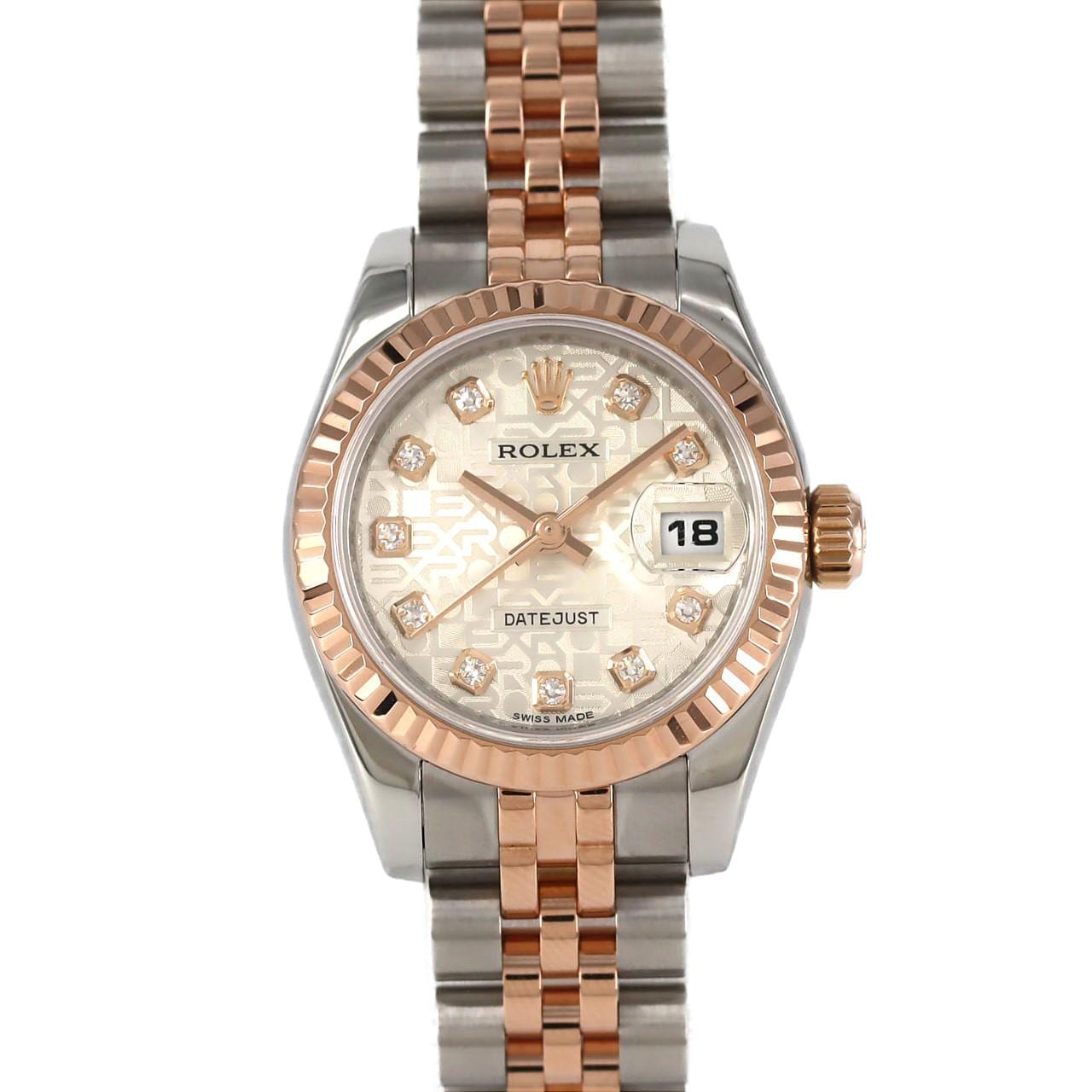 ロレックス デイトジャスト 179171G SSxPG 自動巻 ランダム番