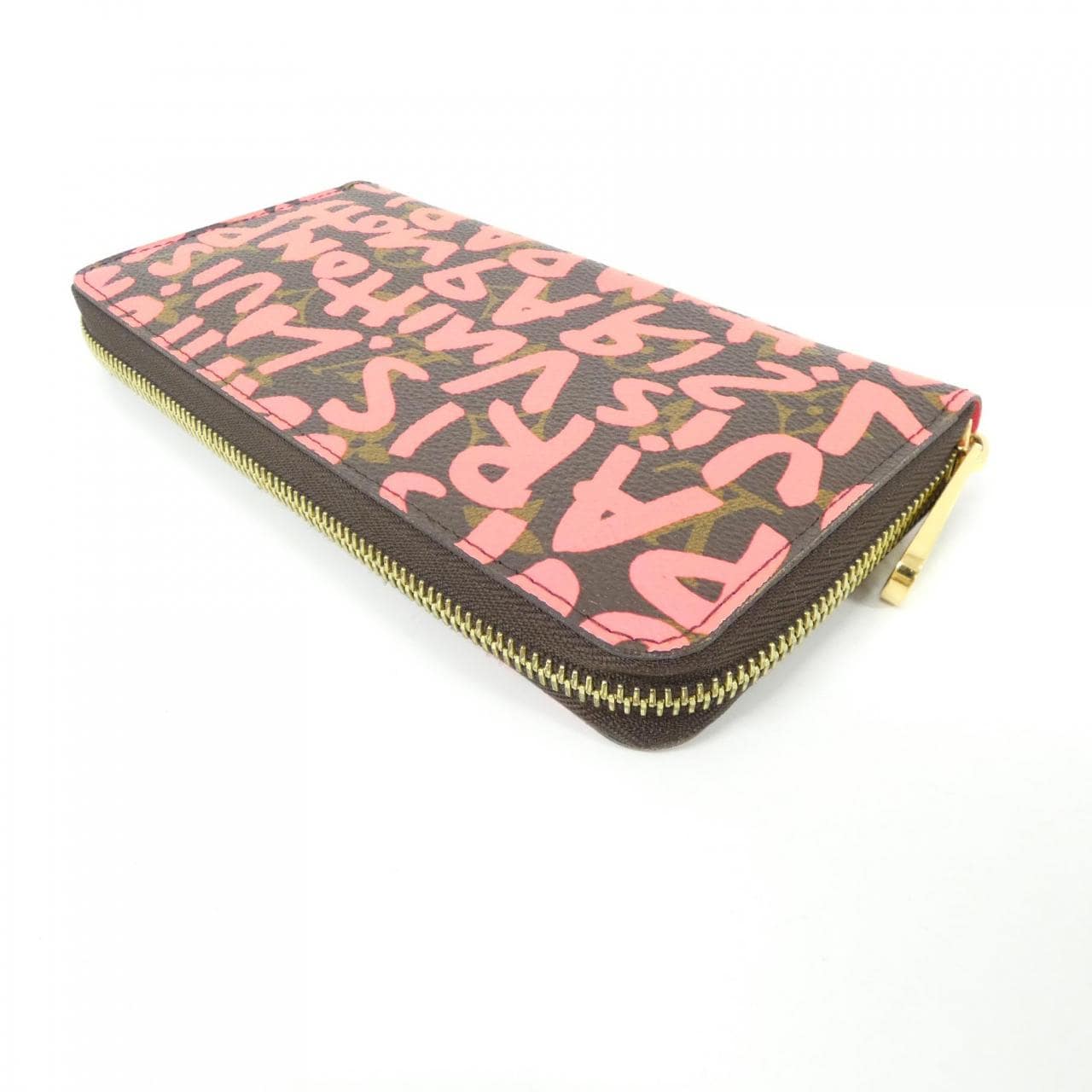 ルイヴィトン モノグラム グラフィティ(スティーブンスフ ジッピー ウォレット M93710 財布