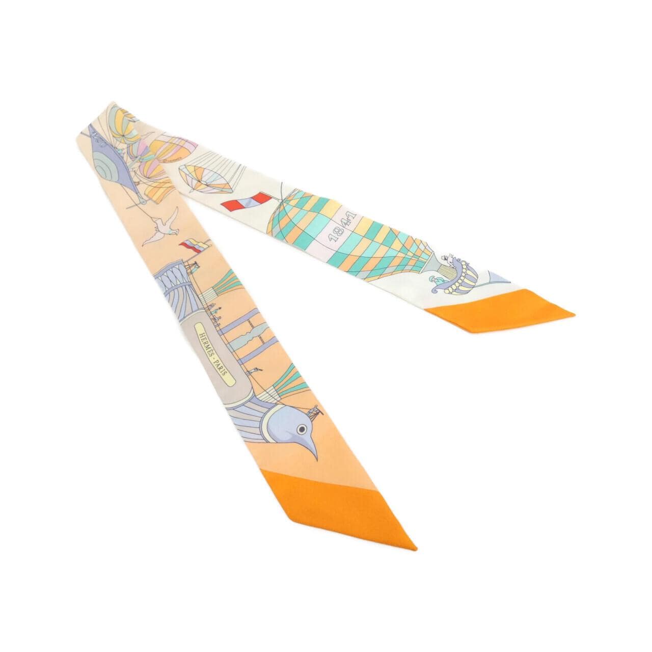 エルメス LES FOLIES DU CIEL ツイリー 061722S スカーフ