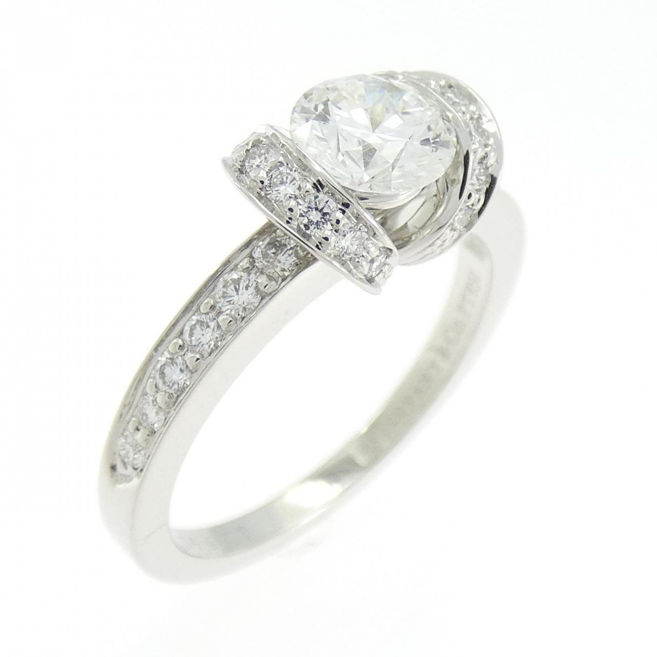 ティファニー リボン リング 0.61CT