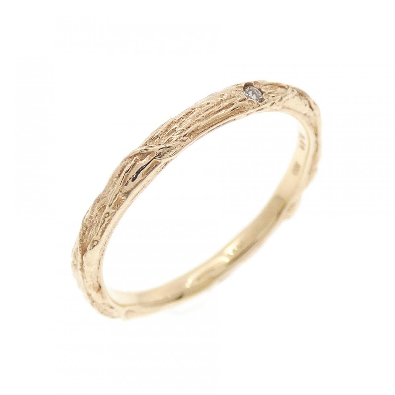 アガット ダイヤモンド リング 0.01CT