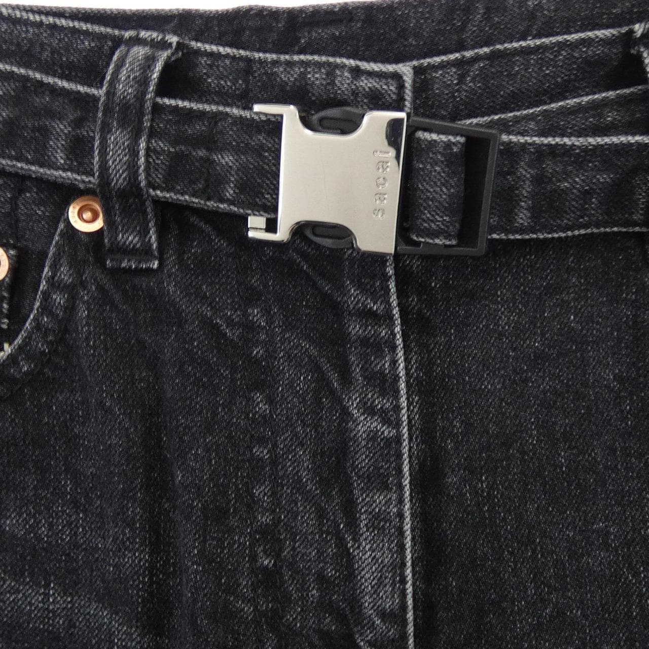 サカイ SACAI STRAIGHT DENIM PANTS 23-06510 ジーンズ