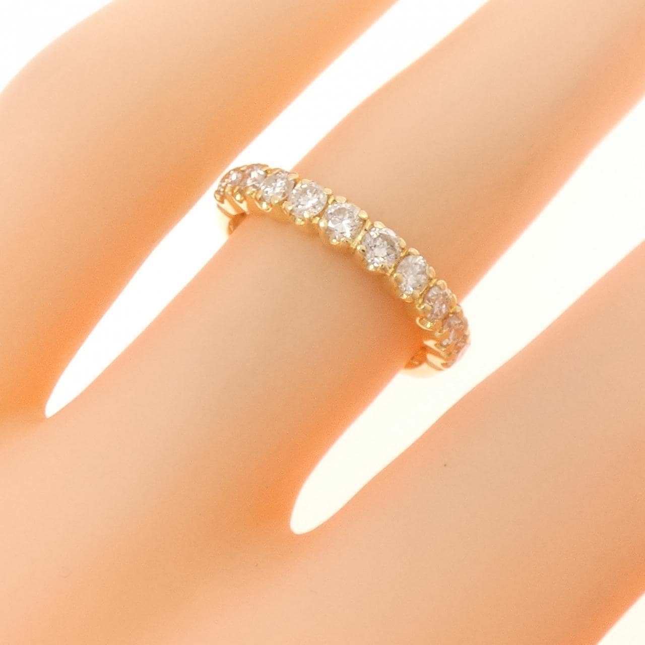 K18YG ダイヤモンド リング 0.50CT