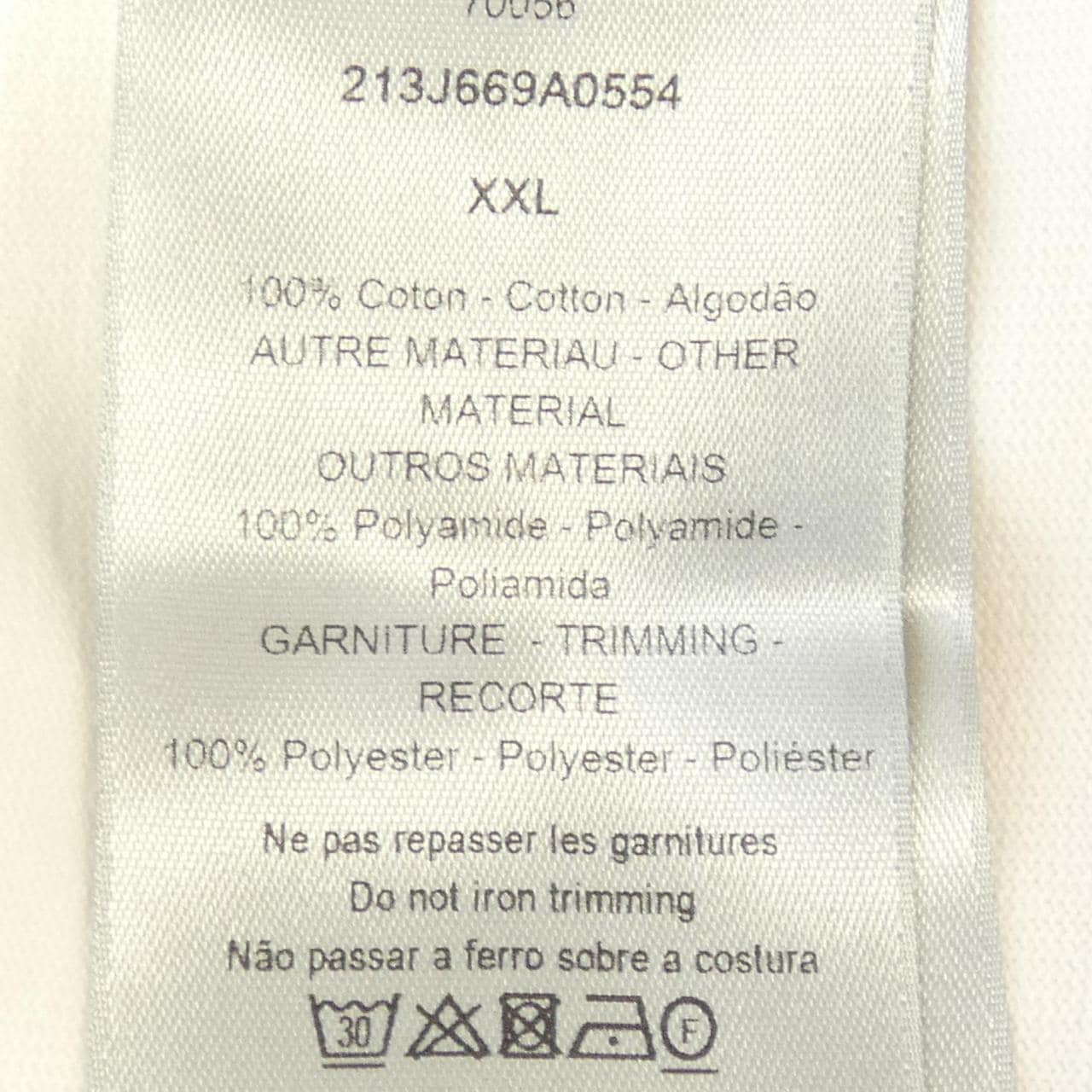 ディオール DIOR SACAI 213J669A0554 Tシャツ