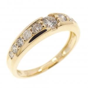 K18YG ダイヤモンド リング 0.50CT