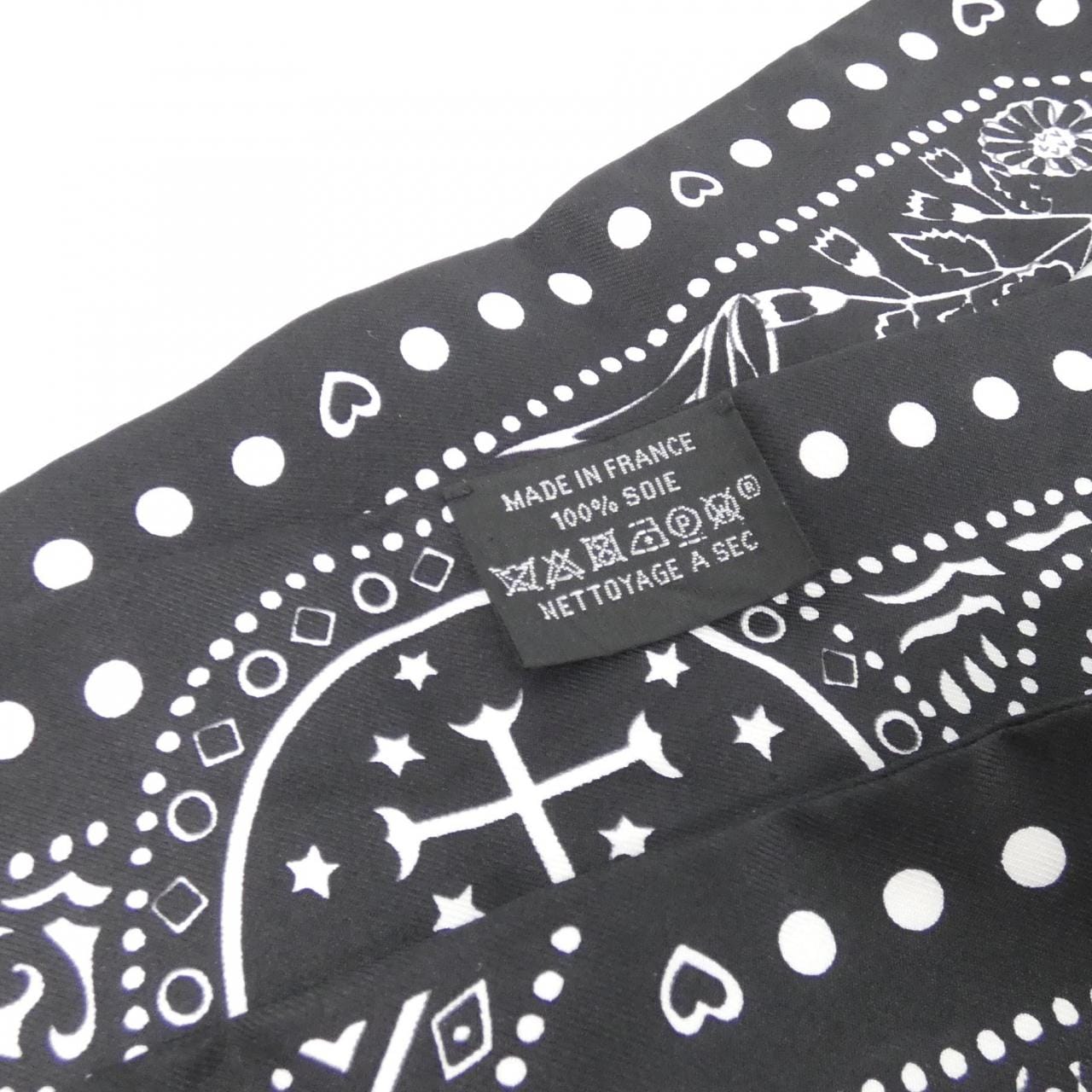 エルメス ENTRE CIEL ET MER BANDANA ツイリー 063017S スカーフ