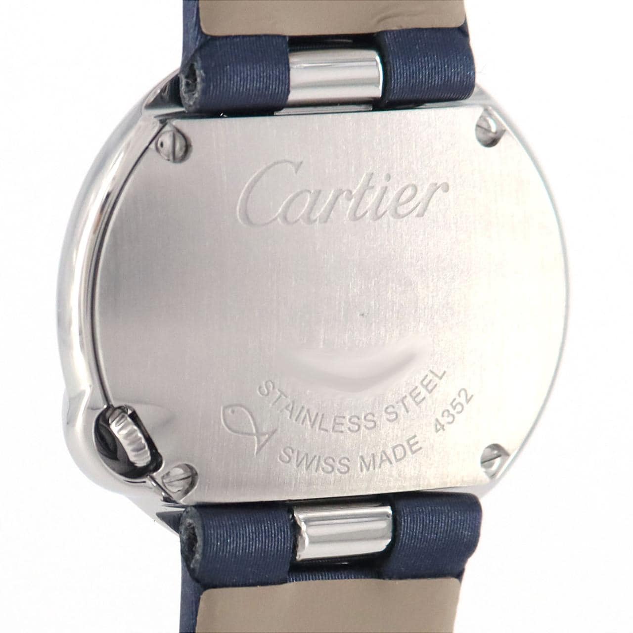 Cartier Ballon Blanc/D W4BL0002 SS Quartz