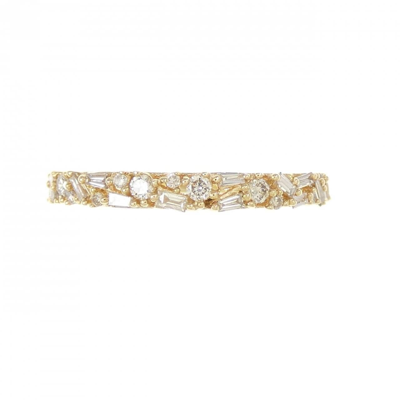 K18YG ダイヤモンド リング 0.30CT