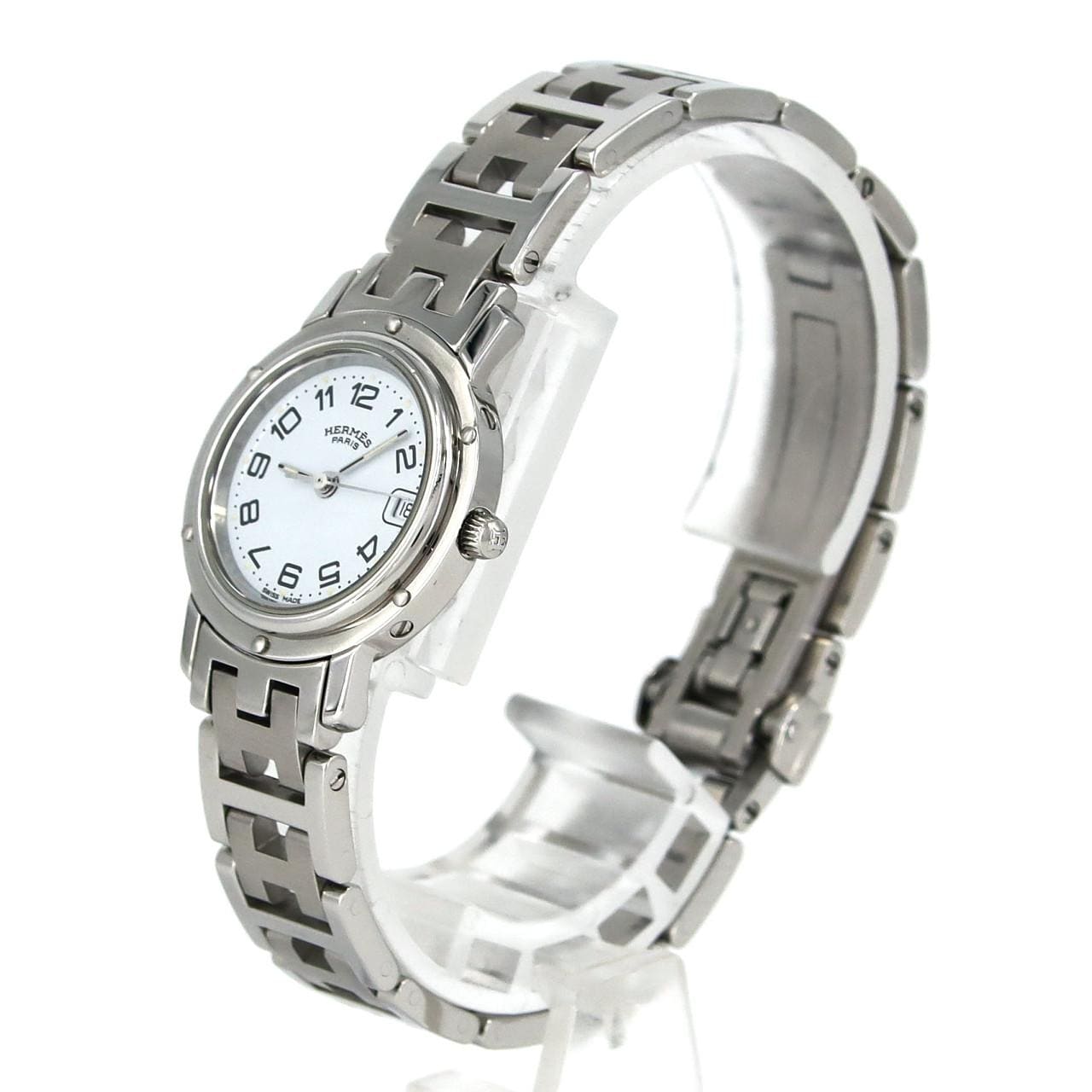 HERMES Clipper CL4.210 不锈钢石英