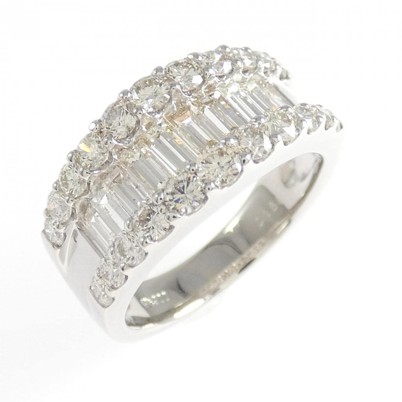 PT900 ダイヤモンド リング 1.64CT