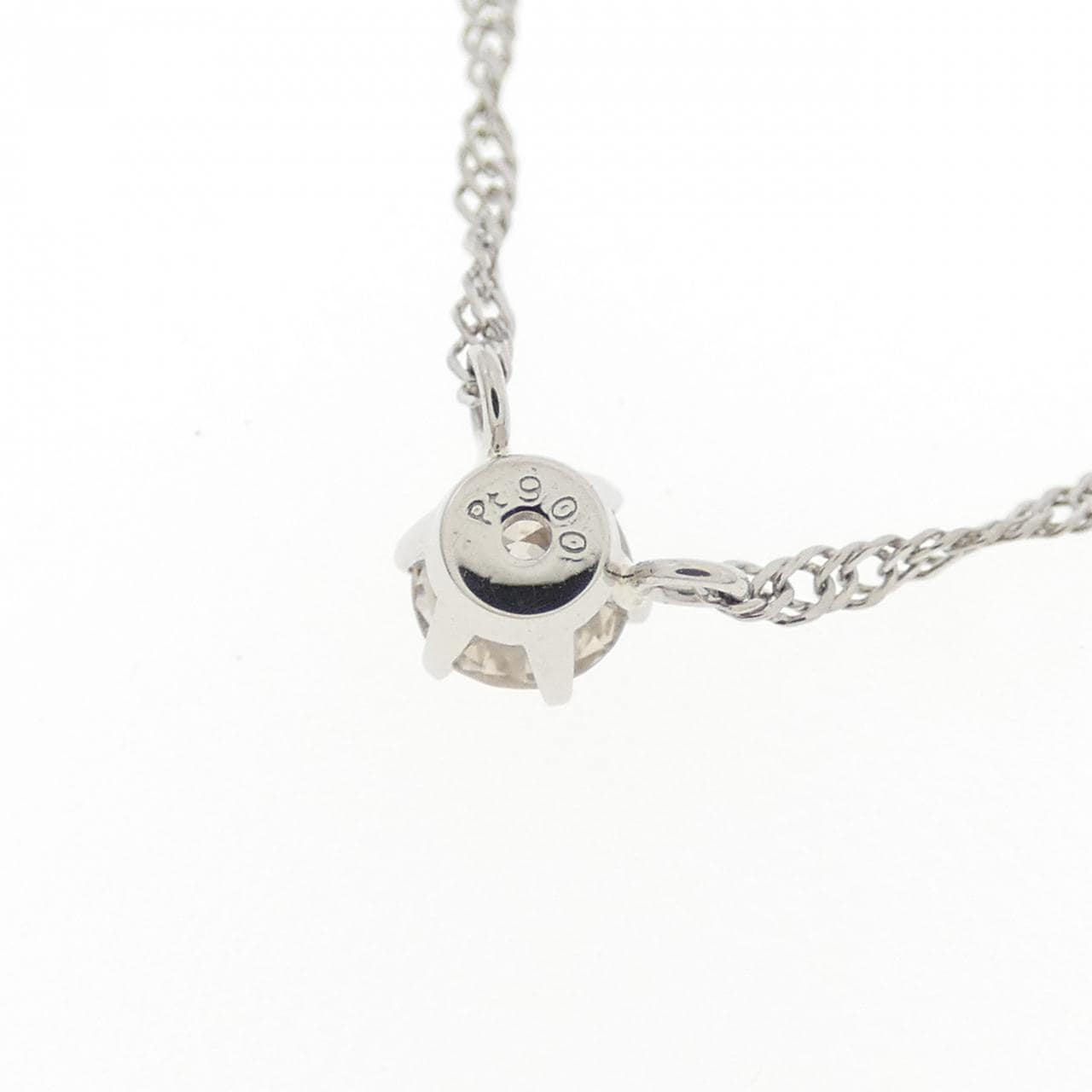 PT900/PT850 ダイヤモンド ネックレス 0.16CT