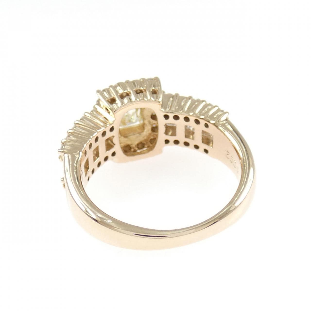 K18PG ダイヤモンド リング 0.505CT