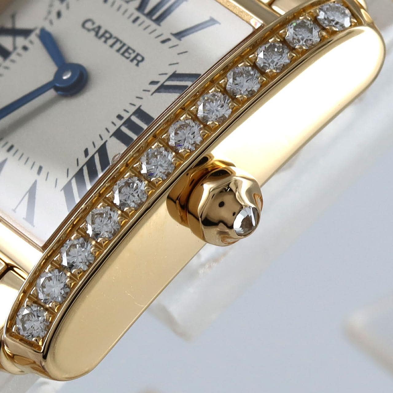 Cartier Tank Francaise SM YG/D WJTA0024 YG Quartz