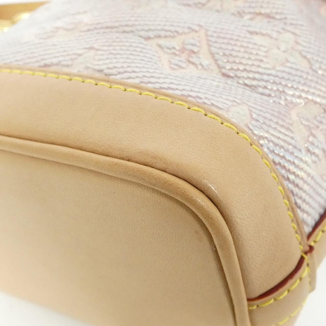 ルイヴィトン モノグラム ラミネーテッド ジャカード ナノ ノエ  2023PF M82427 ショルダーバッグ