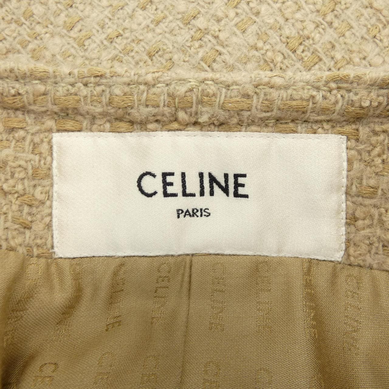 セリーヌ CELINE 2V70G764L ノーカラージャケット
