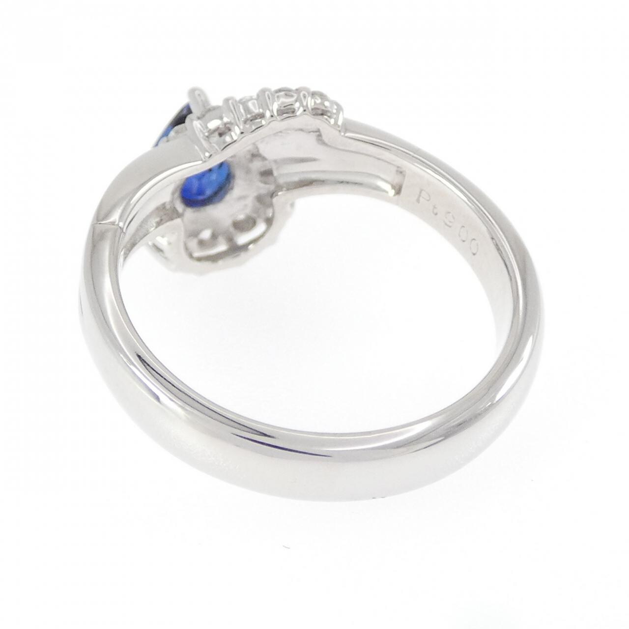 PT900 サファイヤ リング 0.78CT