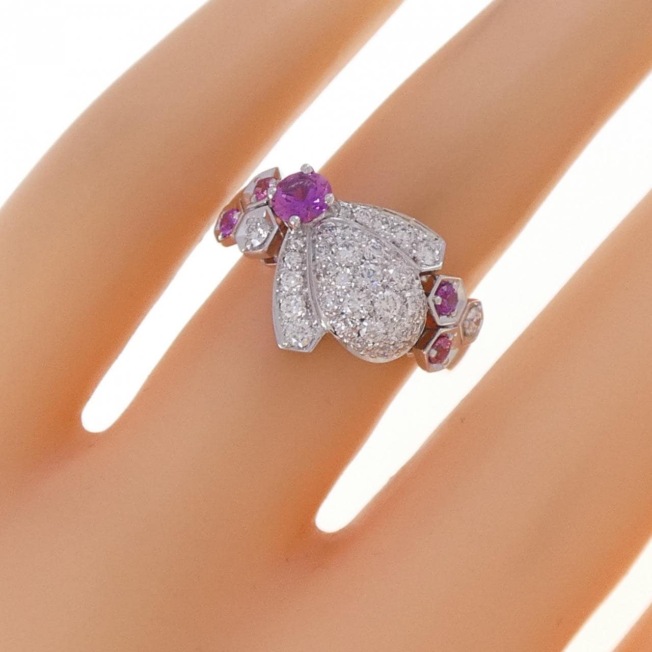 ショーメ カラーストーン リング