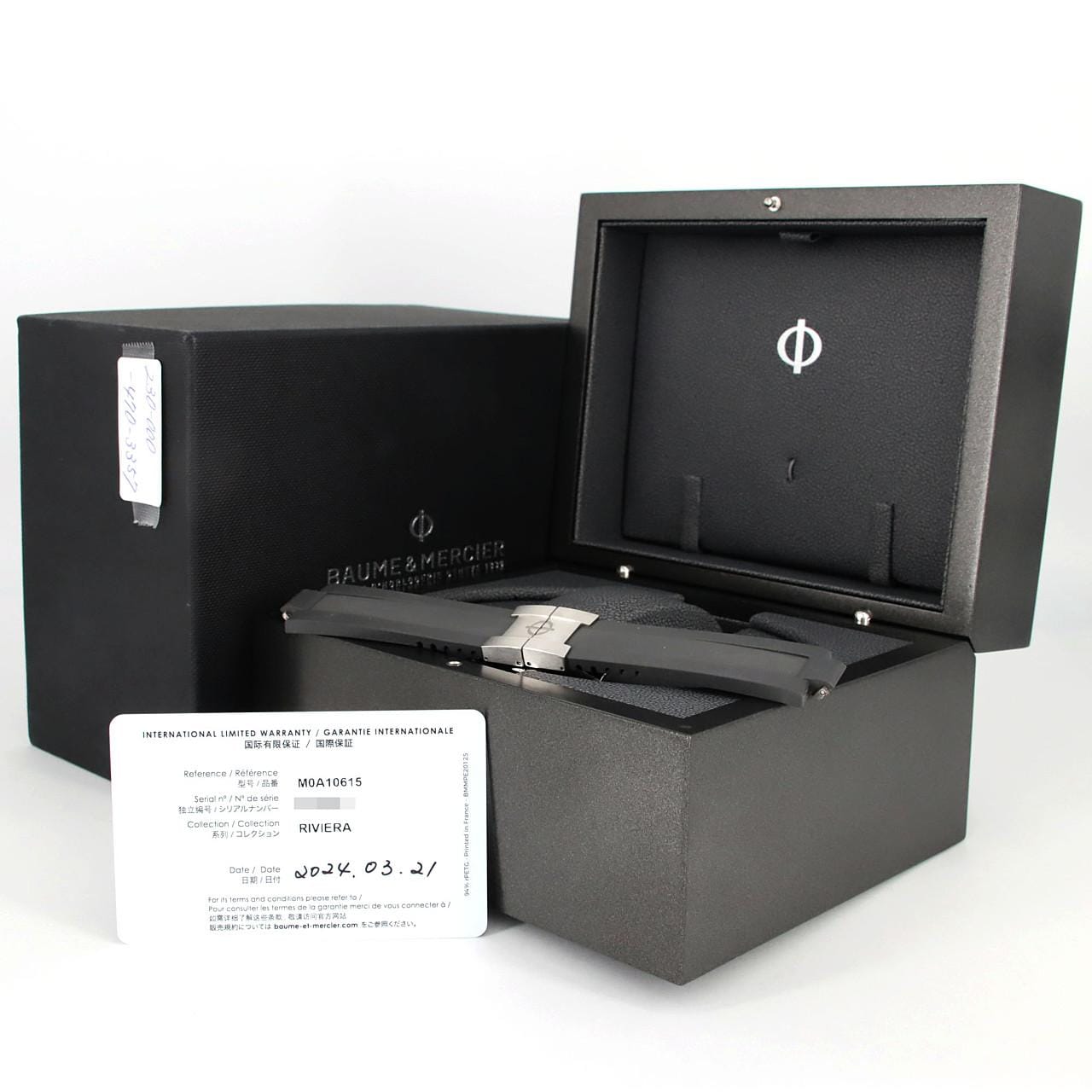 【ノーメンテナンス還元価格】ボーム&メルシェ リビエラ 65902/M0A10615 SS 自動巻