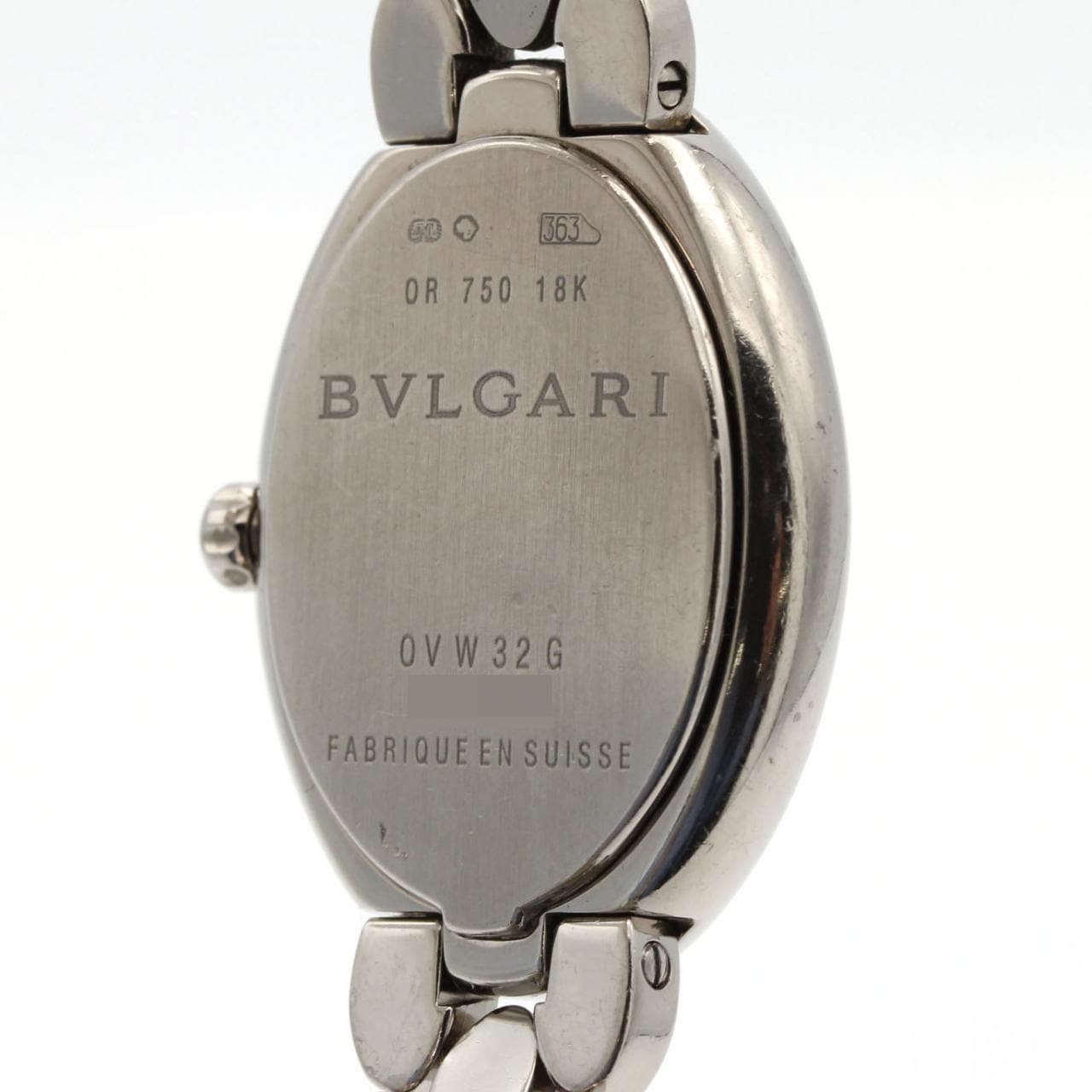 【ノーメンテナンス還元価格】ブルガリ オーバル WG･12P OVW32G/OVW32GG/12 WG クォーツ
