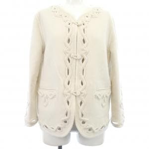 エルマンノシュエルビーノ ERMANNO SCERVINO ノーカラージャケット