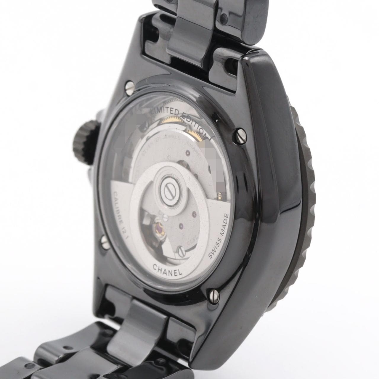 【ノーメンテナンス還元価格】シャネル J12ウォンテッド ドゥ シャネル 38mmセラミック LIMITED H7418 セラミック 自動巻