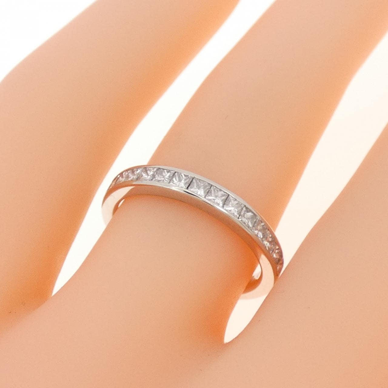 PT950 ダイヤモンド リング 0.513CT