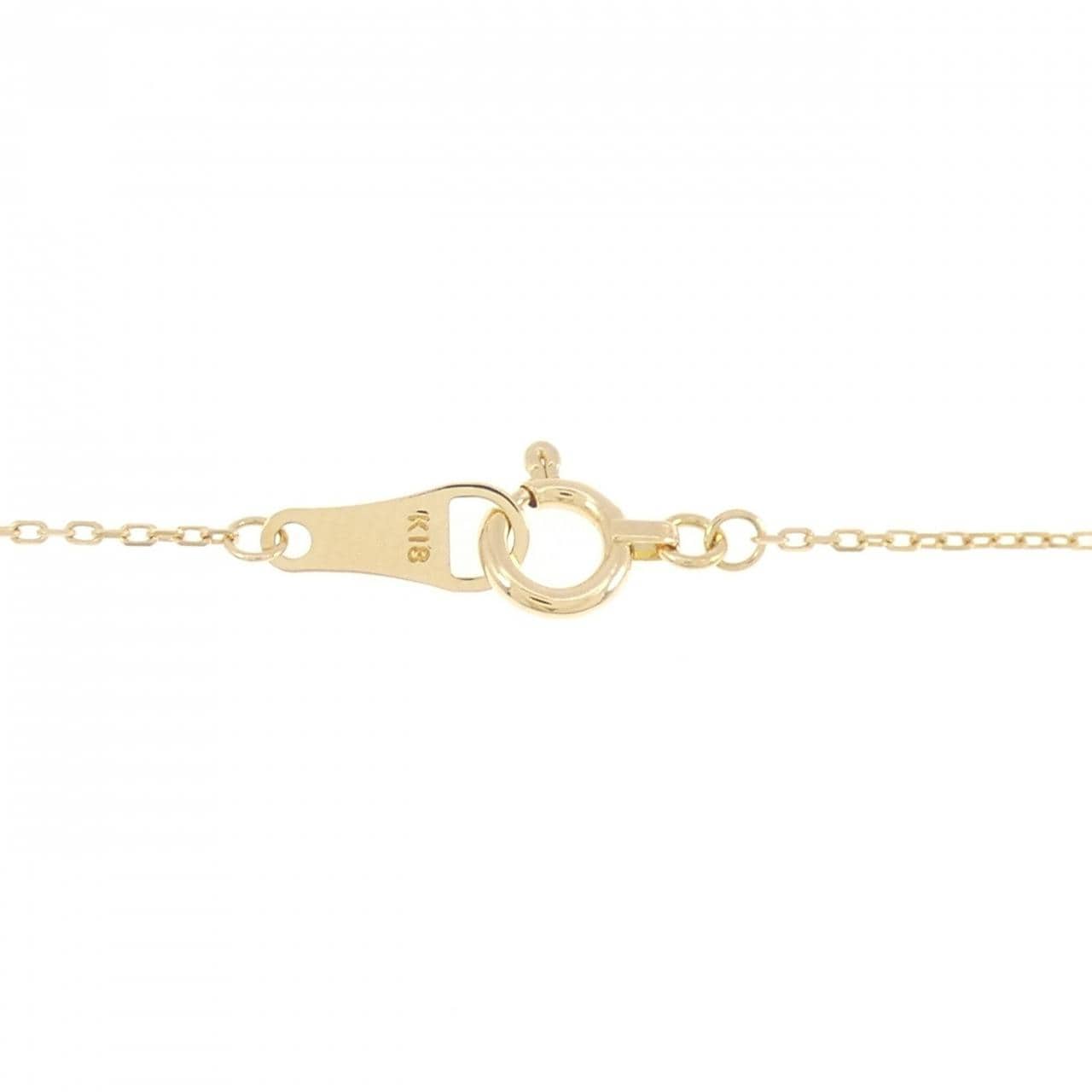 アガット ダイヤモンド ネックレス 0.05CT