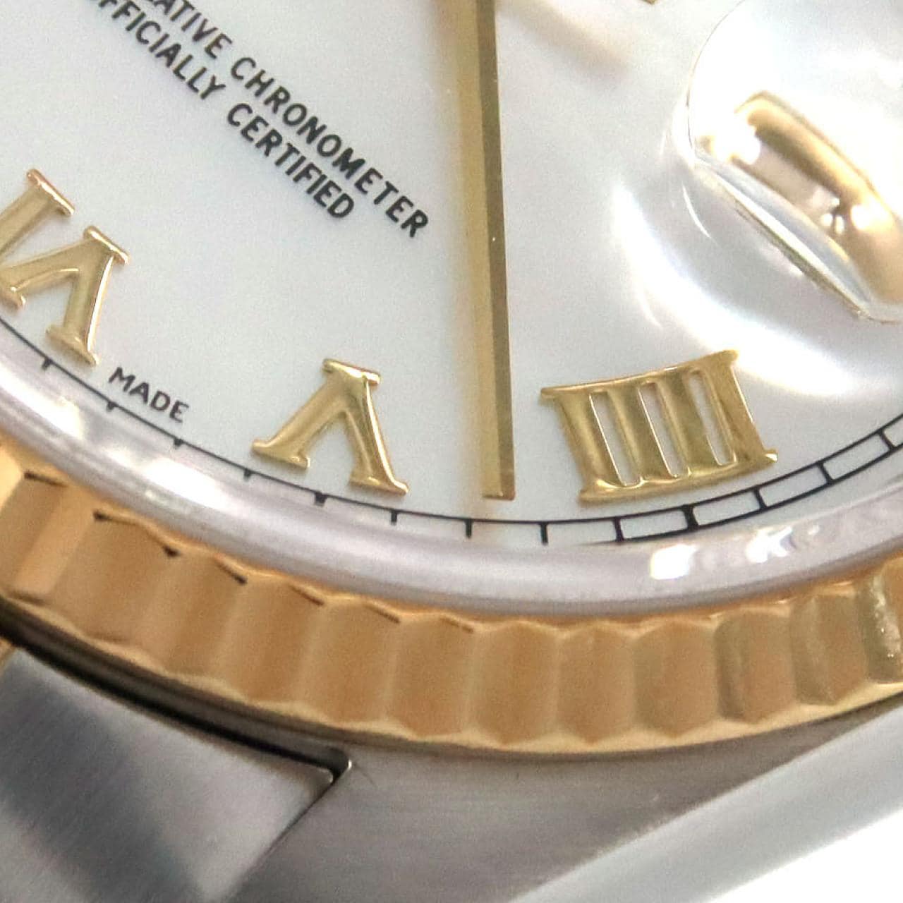 ROLEX Datejust 16233NR SSxYG自動上弦P 編號