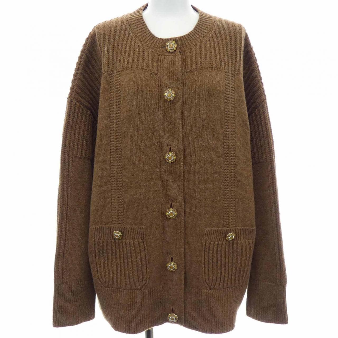 シャネル CHANEL LOOK18 P77532K11212 カーディガン