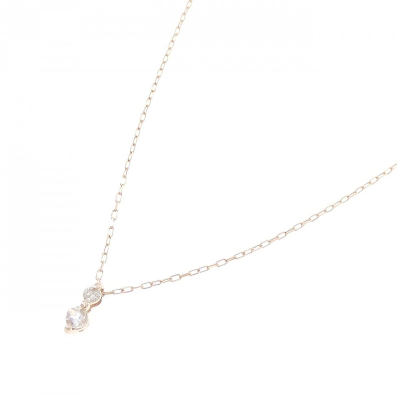 K10PG ムーンストーン ネックレス