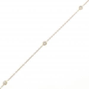 K10YG ダイヤモンド ブレスレット 0.10CT