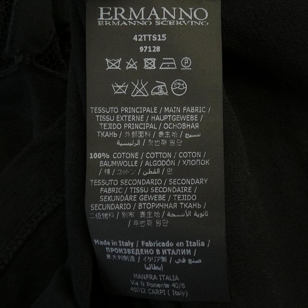 エルマンノ ERMANNO Tシャツ