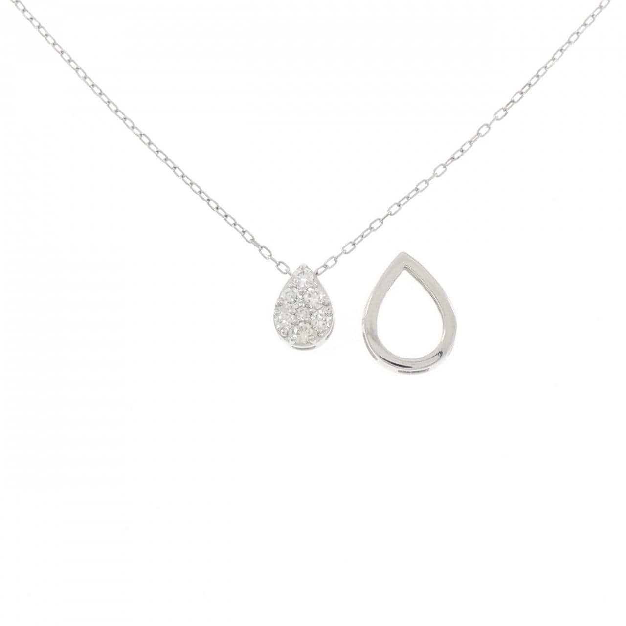 PT900/PT850 2WAY ダイヤモンド ネックレス 0.20CT