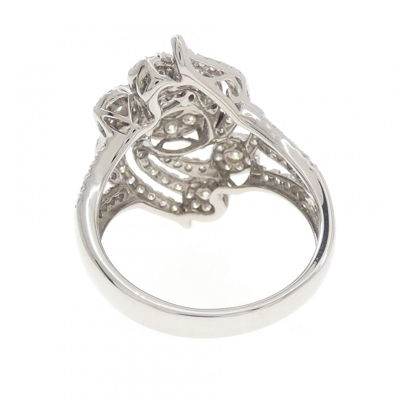 K18WG ダイヤモンド リング 1.50CT