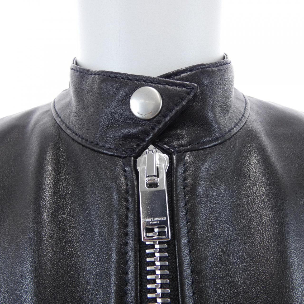 サンローラン SAINT LAURENT 362239 Y5YA1 レザーライダースジャケット