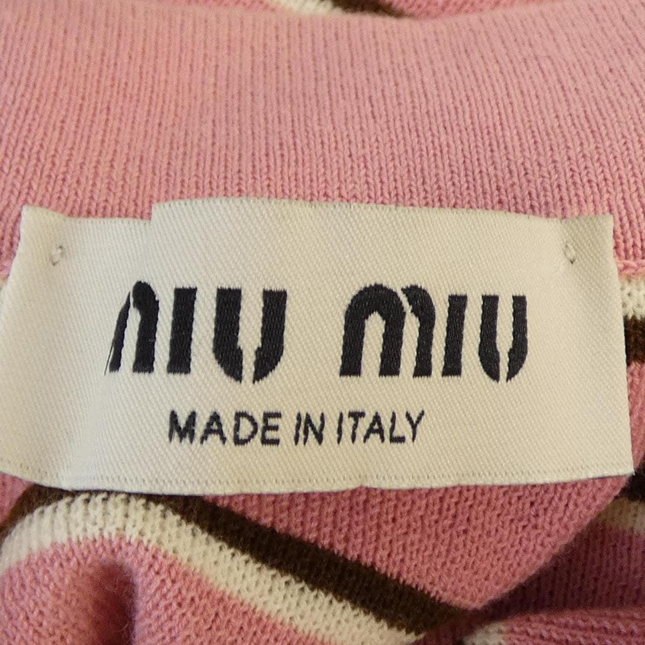 ミュウミュウ MIU MIU MMLB35 SOOO 183M ポロシャツ