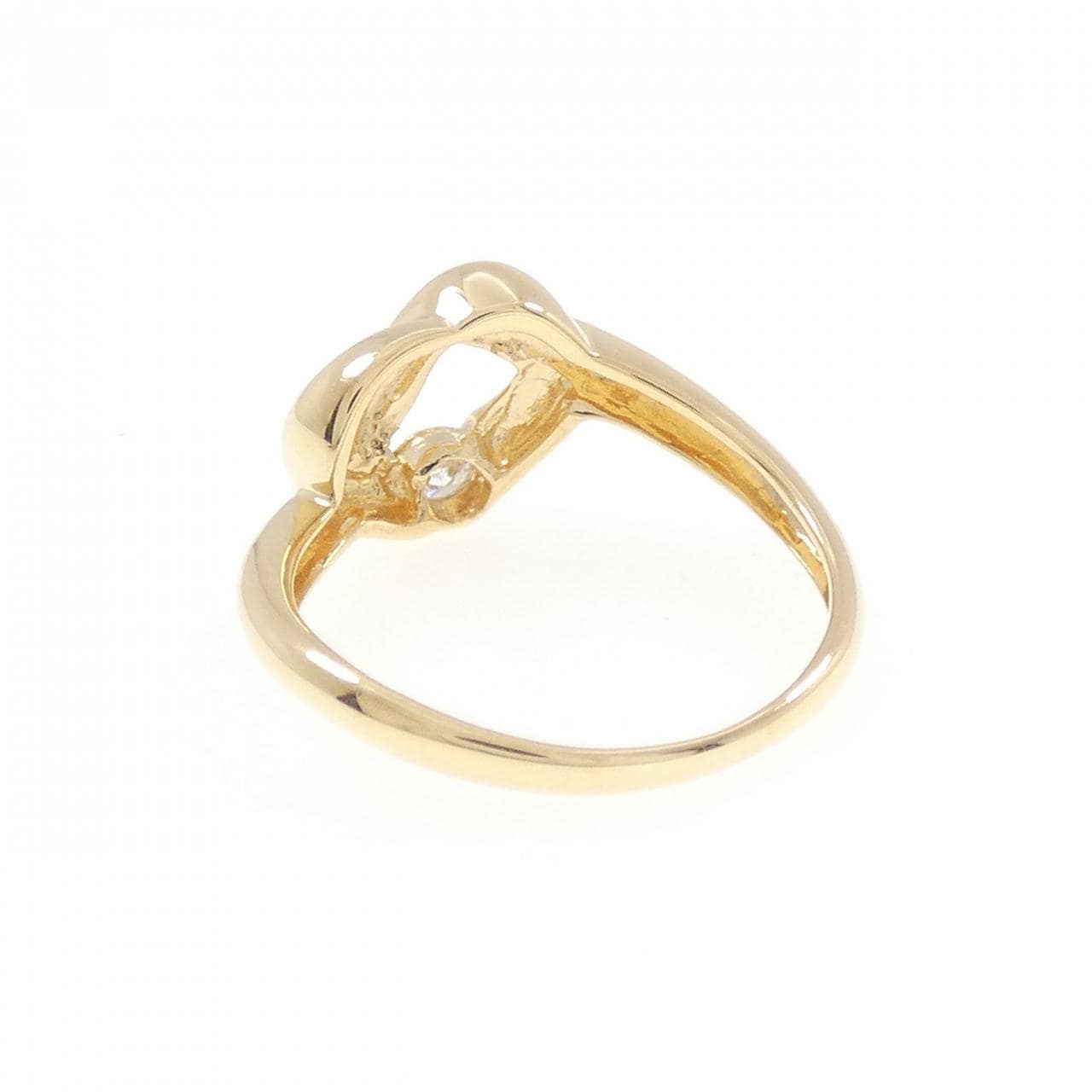 K18YG ダイヤモンド リング 0.098CT