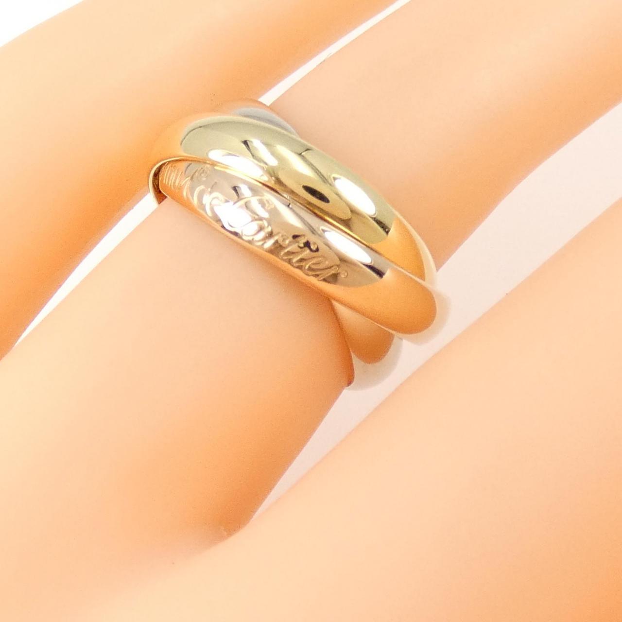 NORTHMARY_ブランドA576 カルティエ トリニティリングMM スリーゴールド 18K #51