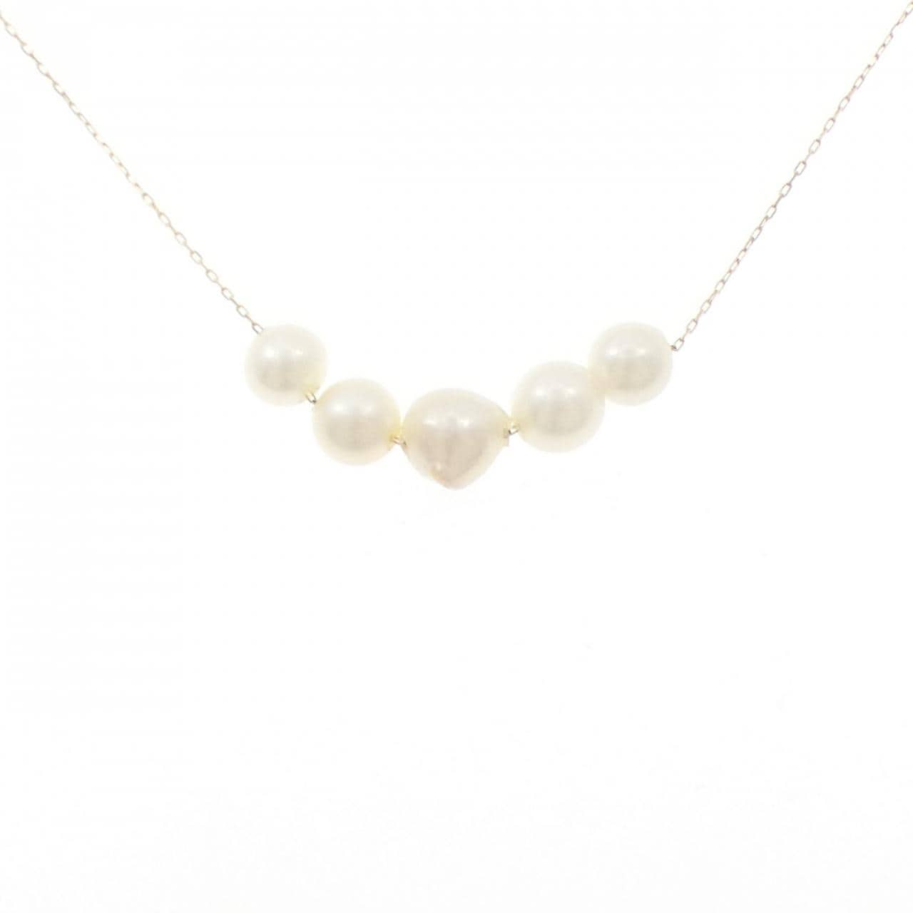 アガット アコヤパール ネックレス