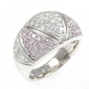 PT900 ピンクダイヤモンド リング 0.30CT