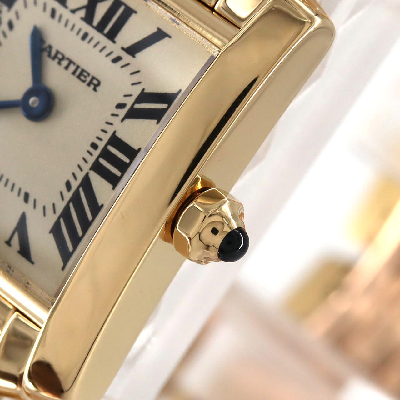 カルティエ タンクフランセーズSM YG W50002N2 YG クォーツ