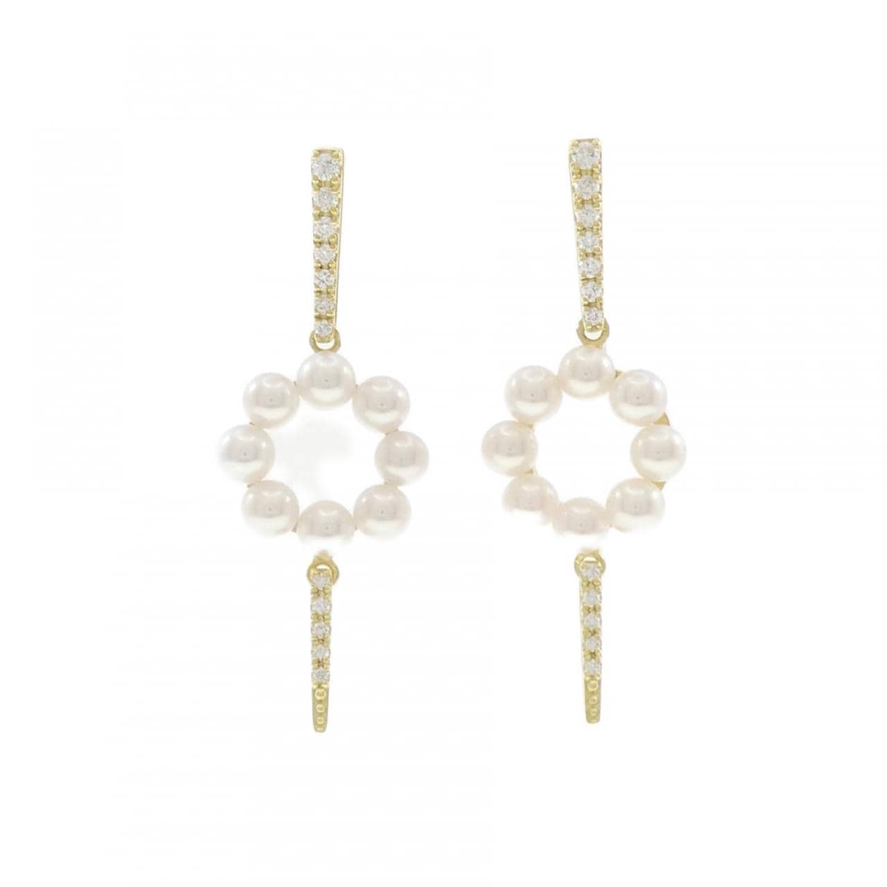 K18YG アコヤパール ピアス